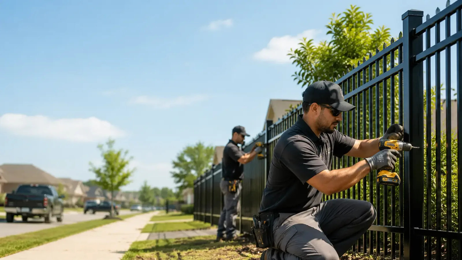 Metal Fence Installation in Kentucky